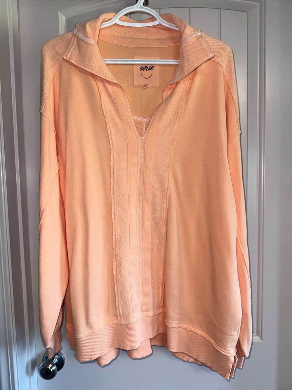 aerie Peach Pullover Hoodie
